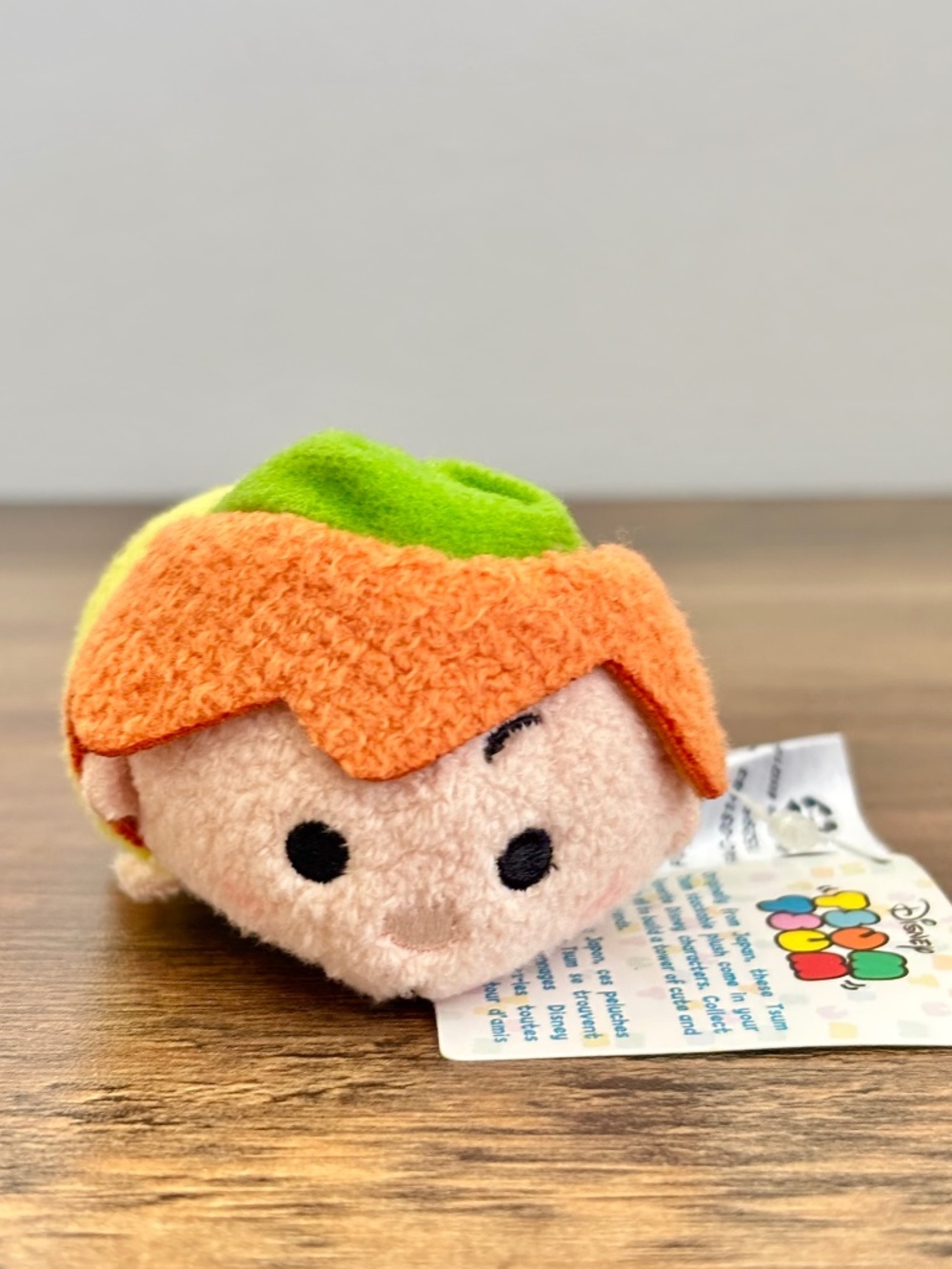 NWT Disney Store Tsum Tsum Peter Pan Stuffed Animal Mini Plush Toy AUTHENTIC